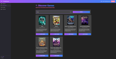 CoopQueue screenshot