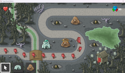 Tower defense game screenshot